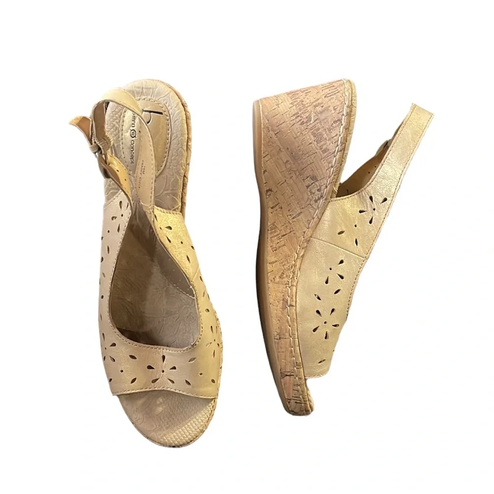 Born Boc wedge sandals - Picture 1 of 12